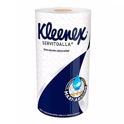 KLENEEX SERVITOALLA DOBLES MAXI-ABSORB 117 HOJAS