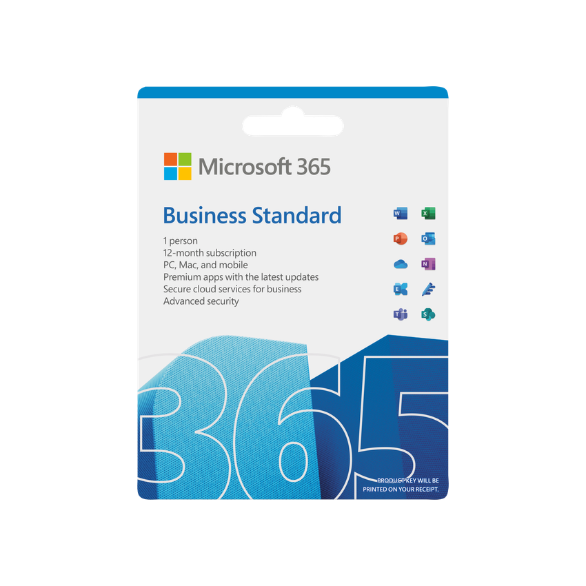 Microsoft Office 365 Business Standard(1 Year,1 User) - KLQ-00216