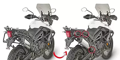 KAPPA TRIUMPH PANNIER BRACKET KLR6413 - TIGER 800 XC / XR  (18-19)