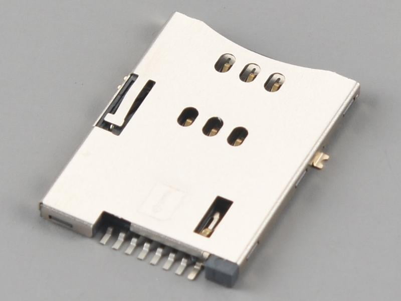 SIM Card Connector PUSH PUSH-L-KLS1-SIM-084-R - SI-1817-D SIM Card Connector PUSH PUSH-L-KLS1-SIM-084-R - SI-1817-D