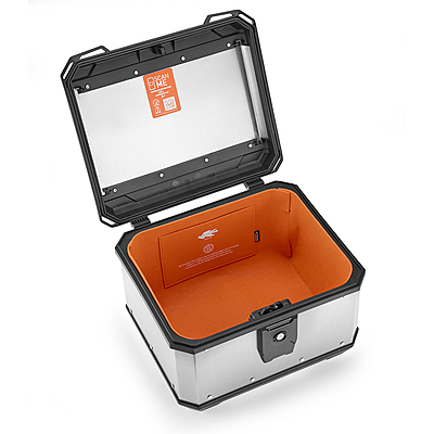 KAPPA MONOLOCK ALUMINIUM CASE 40L SILVER