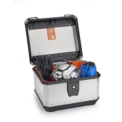 KAPPA MONOLOCK ALUMINIUM CASE 40L SILVER