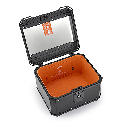 KAPPA MONOLOCK ALUMINIUM CASE 40L BLACK
