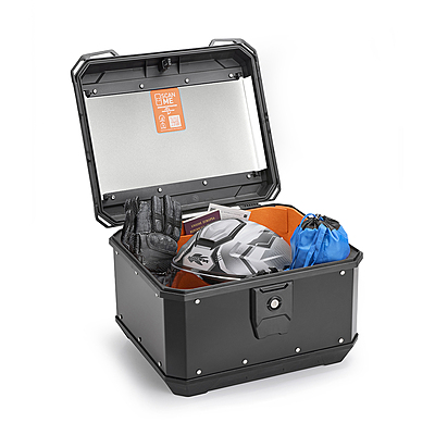 KAPPA MONOLOCK ALUMINIUM CASE 40L BLACK