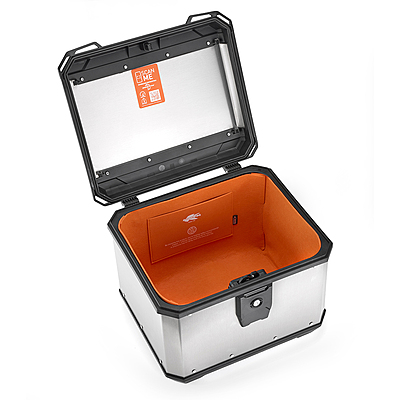 KAPPA MONOLOCK ALUMINIUM CASE 50L SILVER