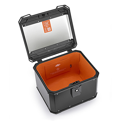 KAPPA MONOLOCK ALUMINIUM CASE 50L BLACK