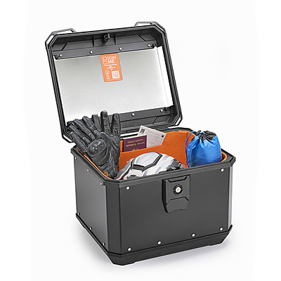 KAPPA MONOLOCK ALUMINIUM CASE 50L BLACK
