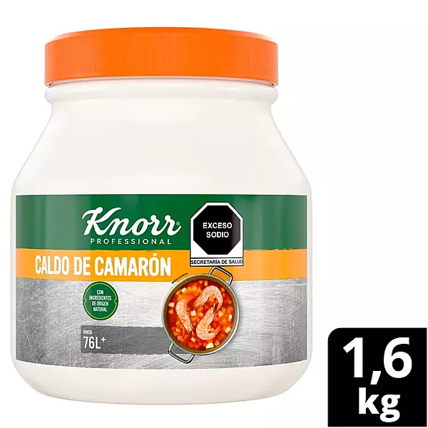 KNORR CALDO DE CAMARON 1.6 KG