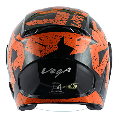 VEGA LARK VICTOR BLACK ORANGE C/V (M)