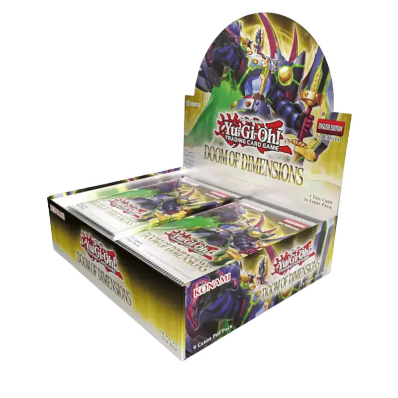 YU-GI-OH! DOOM OF DIMENSIONS BOOSTER BOX