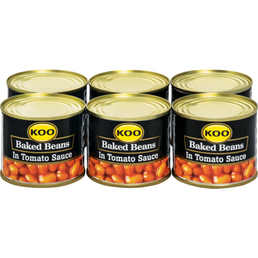 KOO BAKED BEANS 6X215G
