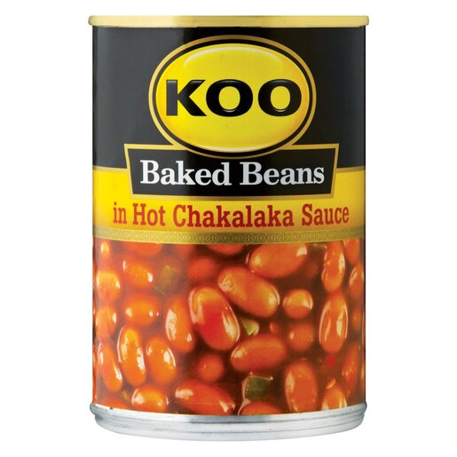 KOO BEANS HOT CHAKALAKA 12X410G