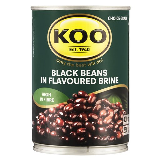 KOO BLACK BEANS BRINE 12X410G