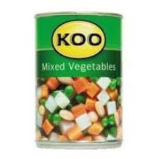KOO MIXED VEGETABLES 6X215G TR