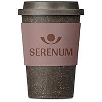 Kooshty Brown Bean Plastic Double-Wall Tumbler – 400ml