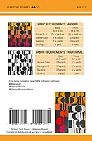 Deja Vu Modern Quilt Pattern | Kiley’s Quilt Room #KQR111