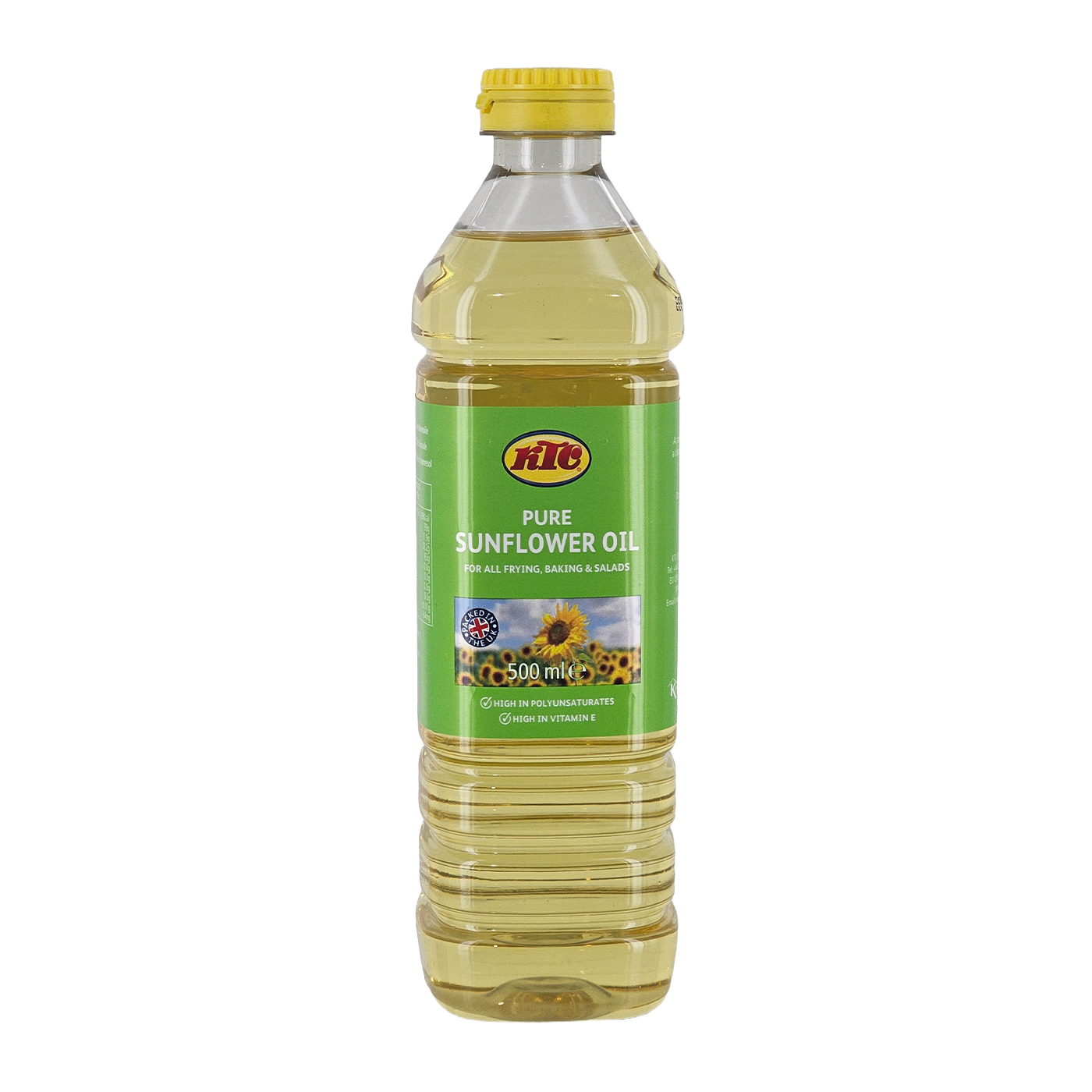 25027 Ktc Sunflower Oil 500ml X 12