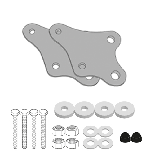 KAPPA HONDA CRASHBAR UPPER ADAPTOR KIT KNH1201KIT - XL 750 TRANSALP