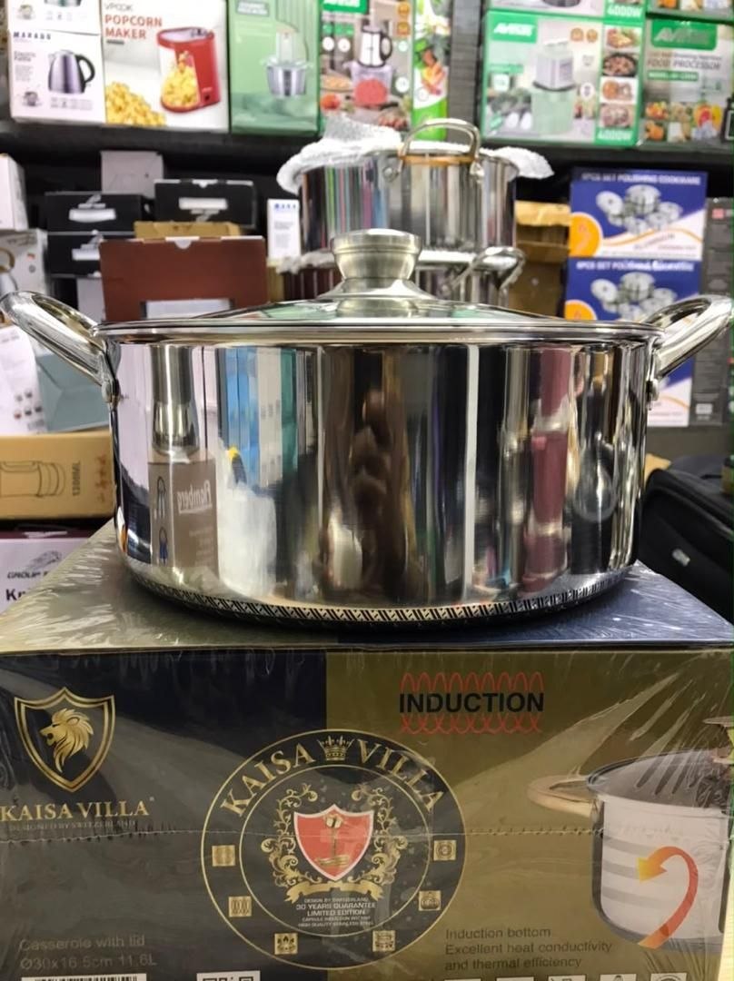 KV 30CM STAINLESS STEEL POT