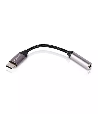 POWERX USB C TO AUX ADAPTER-O