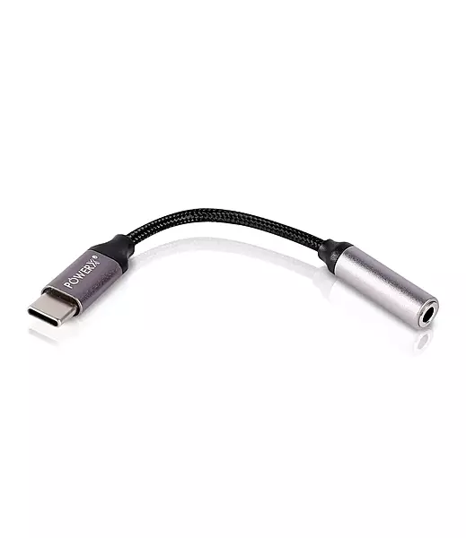 POWERX USB C TO AUX ADAPTER-O