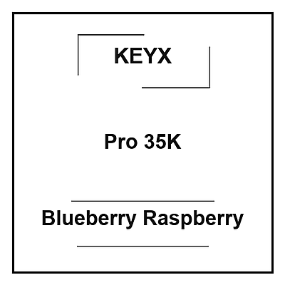 KeyX Pro 35K Blueberry Raspberry