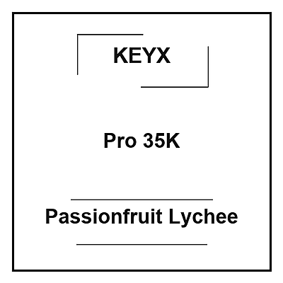KeyX Pro 35K Passionfruit Lychee