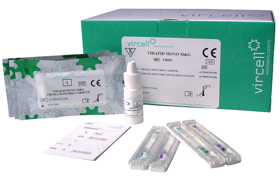 VIRAPID MONO M&G - Mononucleosis infecciosa