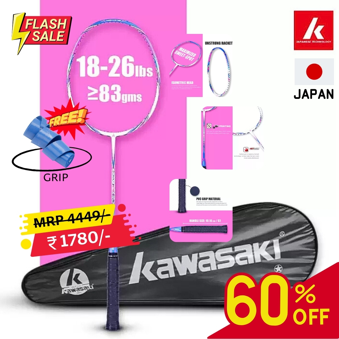 Kawasaki Explore-X160 BLUE+PURPLE Badminton Racquet Kawasaki Explore-X160 BLUE+PURPLE Badminton Racquet