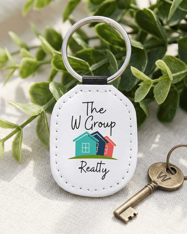 Leatherette Keychain