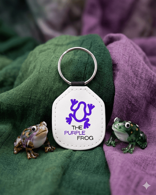 Leatherette Keychain