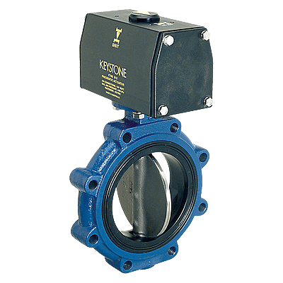 Keystone Figure 129/139 Butterfly Valve with Powered Actuator Keystone Figure 129/139 Butterfly Valve with Powered Actuator