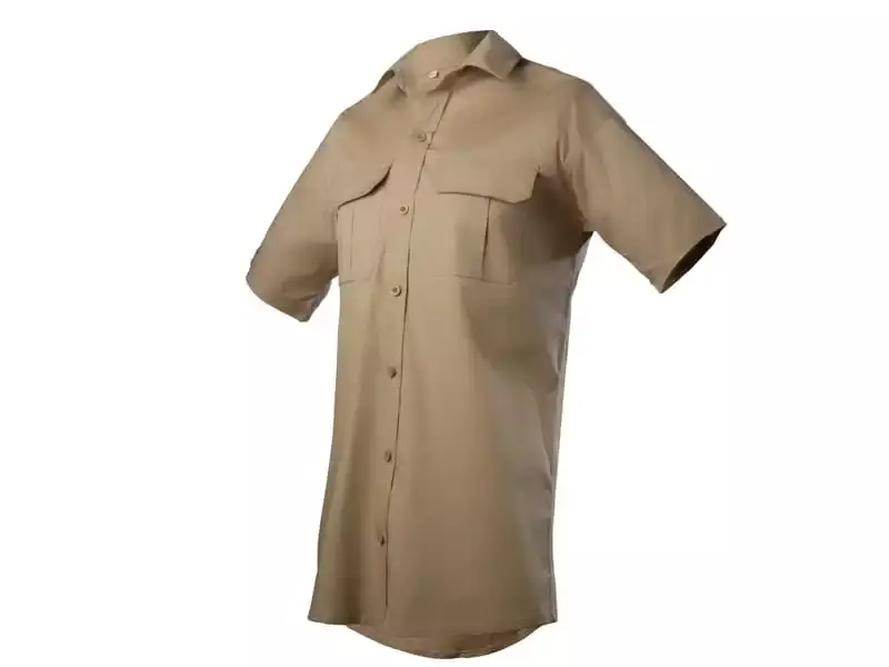 Mens Bush Shirt Short Sleeve