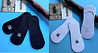 Invisible Black & White Socks Offer 2 Packs of 3 Pcs
