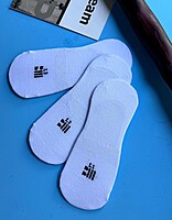 Invisible White Socks 3 Pcs