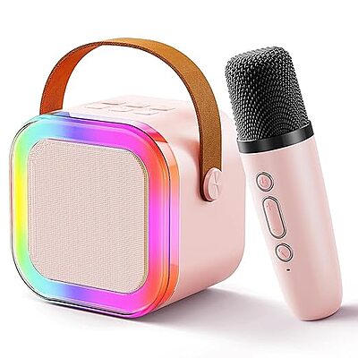 Rechargeable Wireless Mini Portable Bluetooth Karaoke Machine