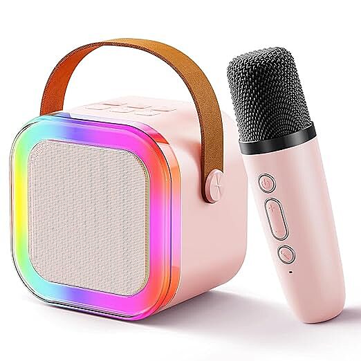 Rechargeable Wireless Mini Portable Bluetooth Karaoke Machine
