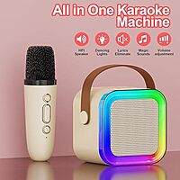 Rechargeable Wireless Mini Portable Bluetooth Karaoke Machine