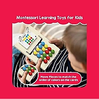 Kids Montessori Slide Puzzle