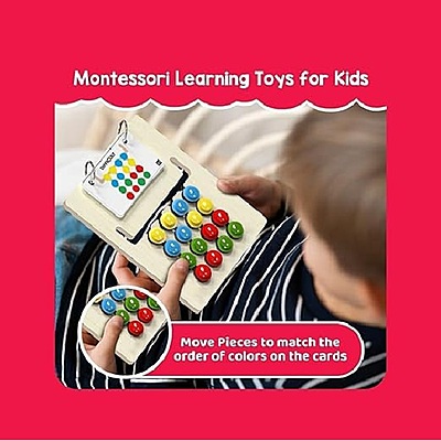 Kids Montessori Slide Puzzle