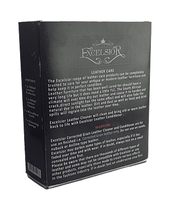 Excelsior Leather Care Kit -Corrected grain Excelsior Leather Care Kit -Corrected grain