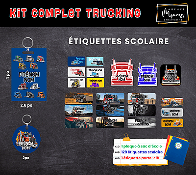 Étiquettes thématique Trucking