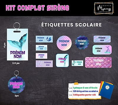 Étiquettes thématique Sirène