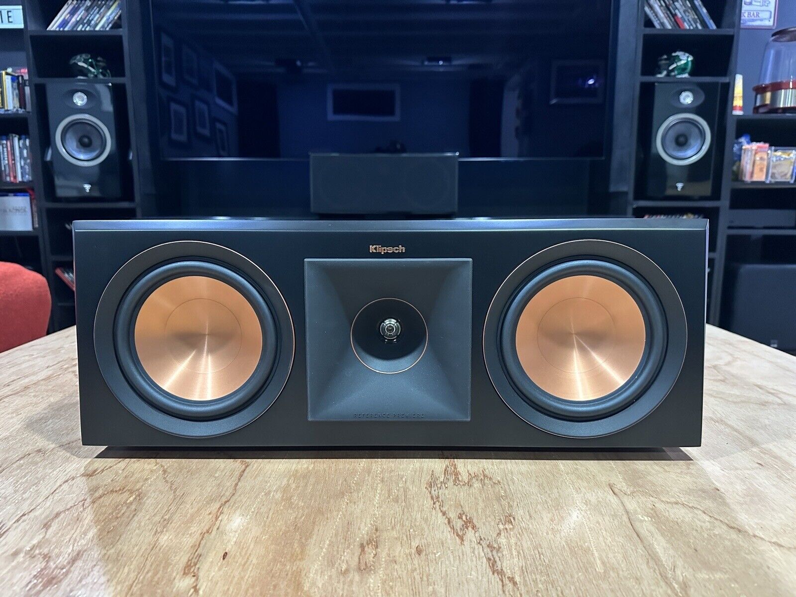 Klipsch Reference Premiere RP-600C Center Channel Speaker Black