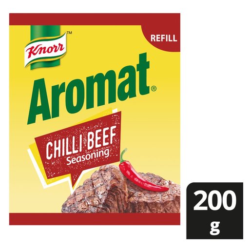 KNORR AROMAT CHILLI BEEF 10X75G REFILL