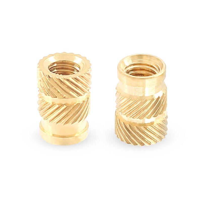 Knurled Brass Insert Nut (Pack of 10)