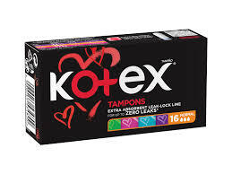 Kotex Tampons - Normal 16 Pack