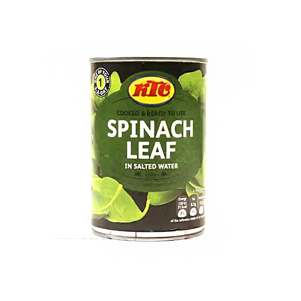20061 Ktc Spinach Leaf Tins 380g X 12"