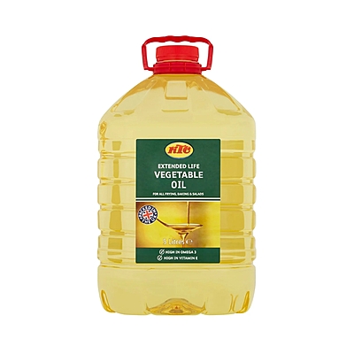 85010 Ktc Vegetable Oil 5l X 3