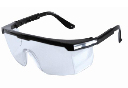 LENTE MARCO NEGRO MICA CLARA C/100 PZA